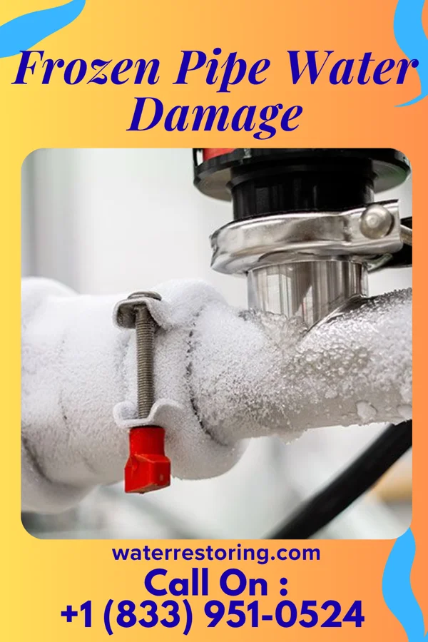 Frozen Pipe Water Damage in North Bend, OH